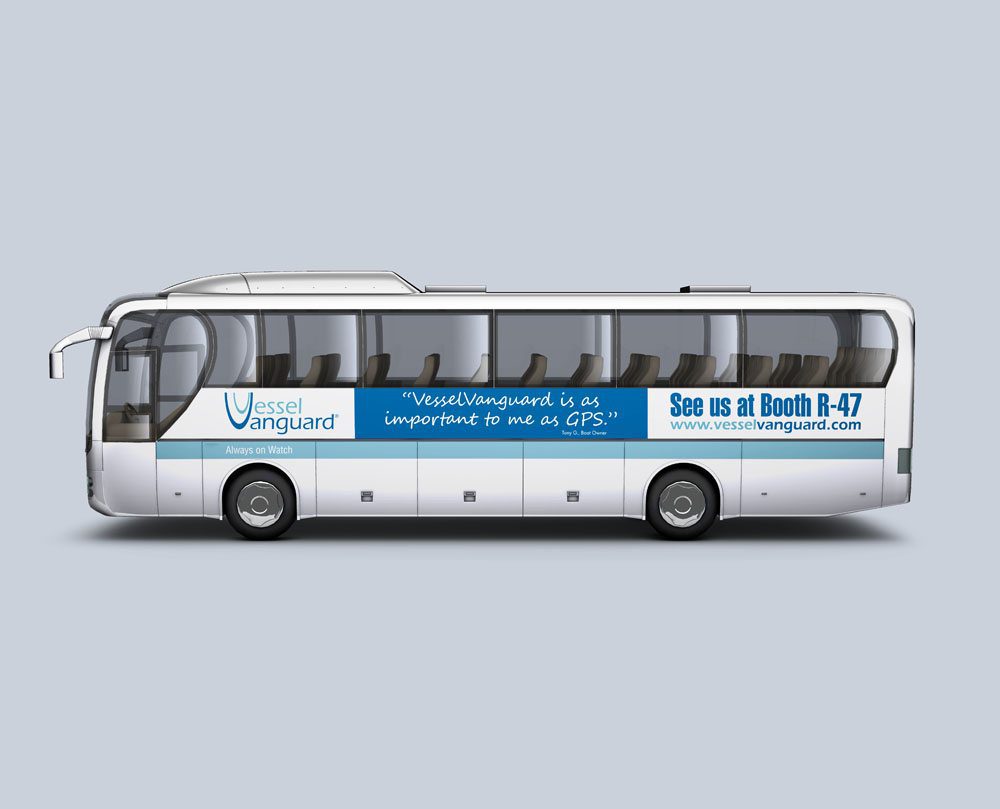 Shuttle Bus Graphic Design - Graphic Design - Signage