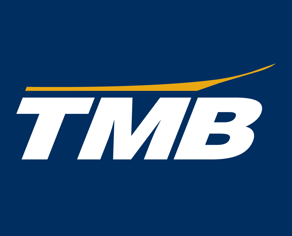 TMB Logo on Blue Defense Contractor Logo Design - Custom Logo Design