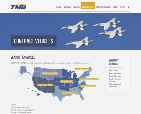 WordPress Web Design and WordPress Web Development for TMB - Contract Vehicles WordPress Web Design and WordPress Web Development for TMB - Contract Vehicles