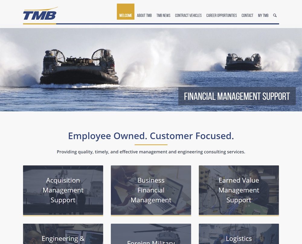 WordPress Web Design and WordPress Web Development for TMB - Welcome 3 WordPress Web Design and WordPress Web Development for TMB - Welcome 3