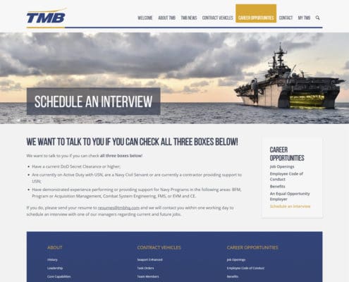 WordPress Website Design and WordPress Website Development for TMB - Schedule an Interview WordPress Website Design and WordPress Website Development for TMB - Schedule an Interview