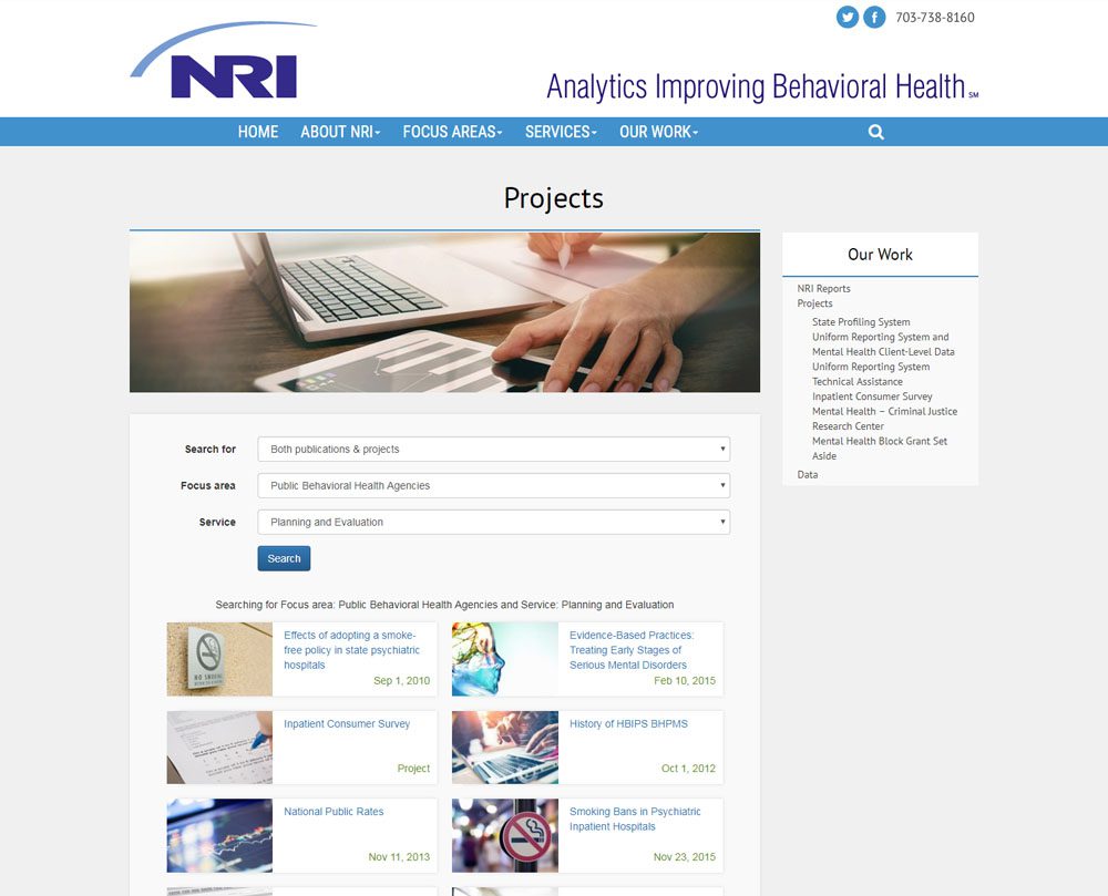 Web Design and Umbraco Web Development for NRI - Projects Web Design and Umbraco Web Development for NRI - Projects