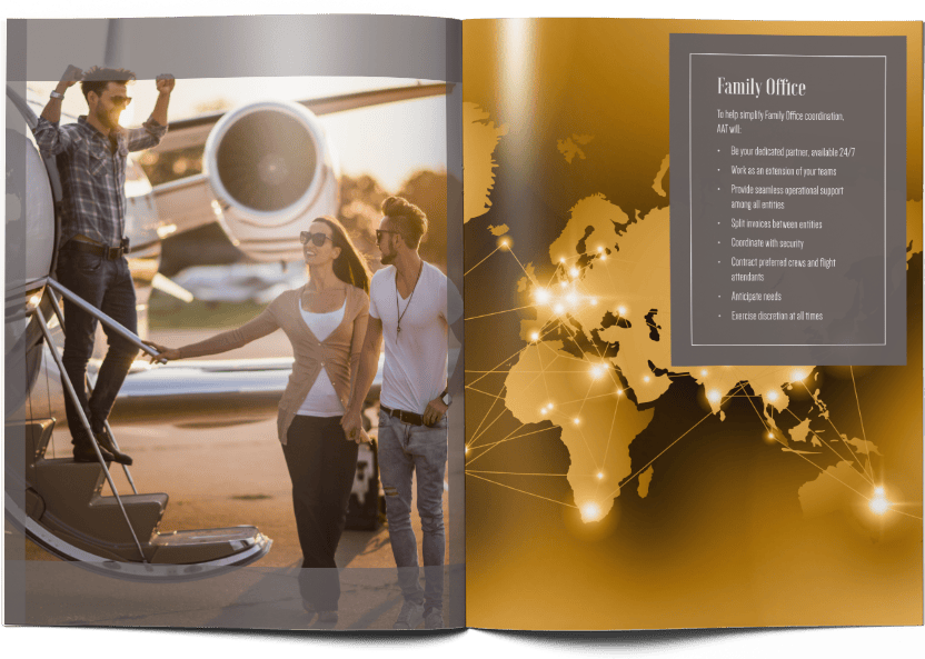 Print Design - Catalog for Advanced Aviation