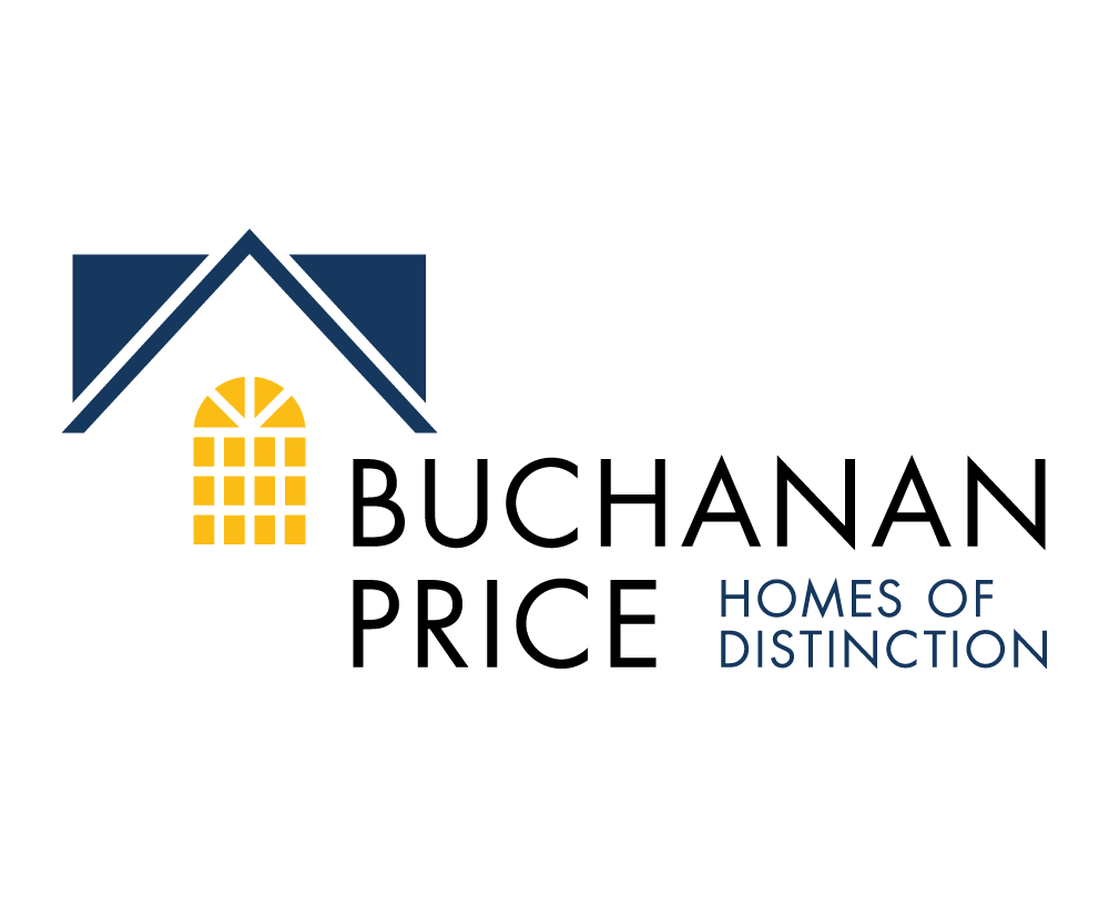 Custom Home Builder Logo Design for Buchanan Price - Logo Redesign